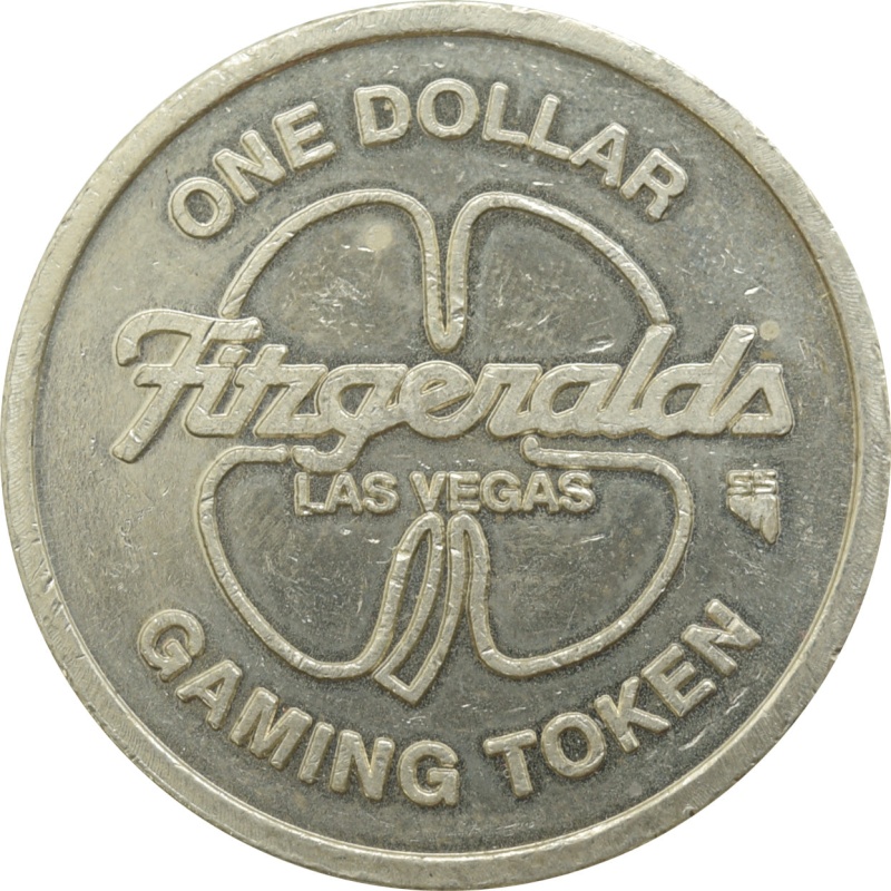 Fitzgeralds Casino Las Vegas $1 Token 1988