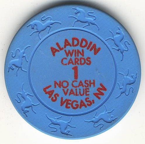 Aladdin Resort Casino Las Vegas Nevada 1 Ncv Chip 2001