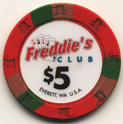 300 Freddies Club Casino Paulson Chips Set