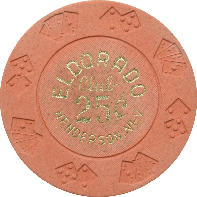 Eldorado Casino Henderson Nevada 25 Cent Chip 1965