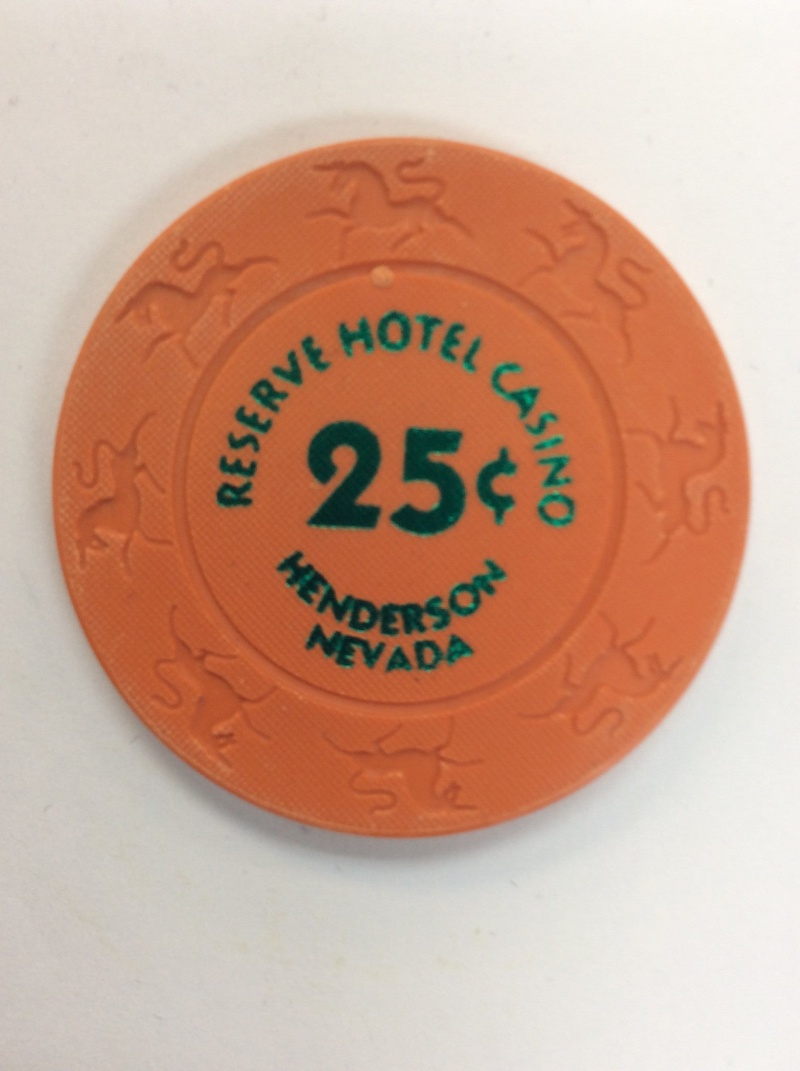 Reserve Casino Henderson Nevada 25 Cent Chip 1999