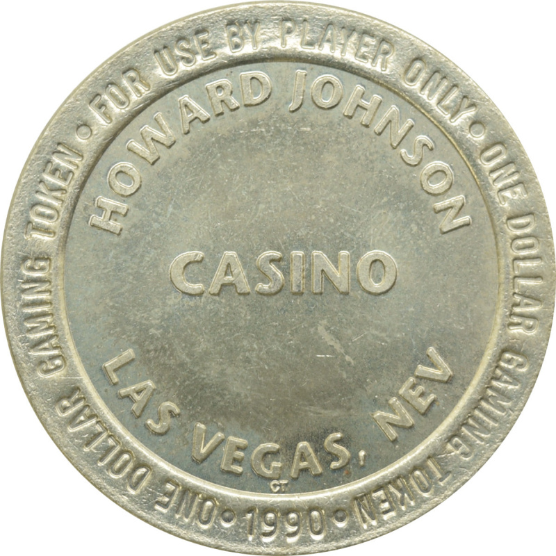 Howard Johnson Casino Las Vegas Nv $1 Token 1990