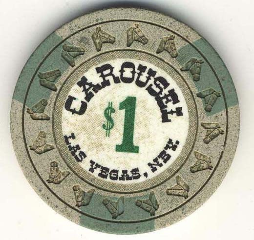 Carousel Casino Las Vegas Nevada $1 Chip 1968