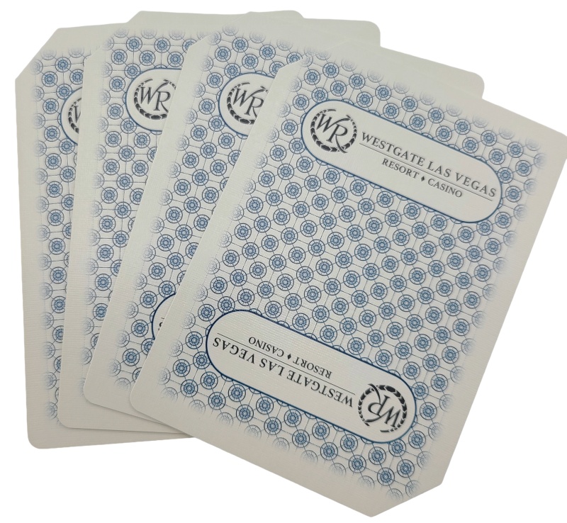 Westgate Used Blue Deck Of Casino Playing Cards