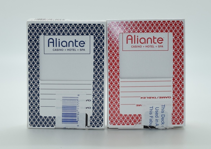 Aliante Hotel-Casino Playing Used Cards Las Vegas Nv