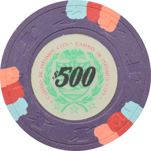 Casino De Isthmus City $500 Chip Paulson Fantasy