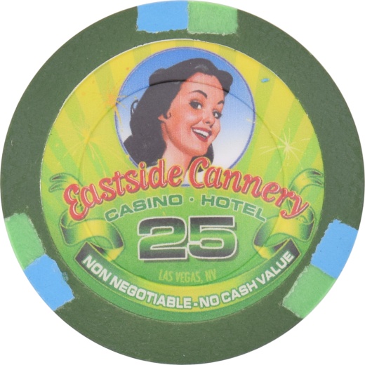 Eastside Cannery Casino Las Vegas Nevada $25 Ncv Oversized 48Mm Chip
