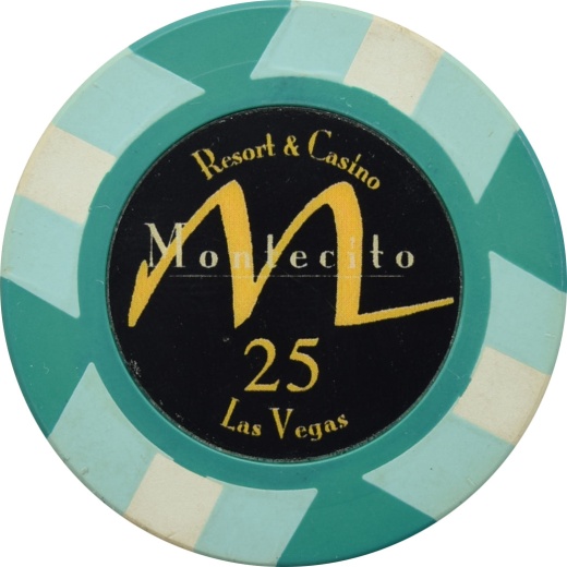 Montecito Resort & Casino Las Vegas Nevada $25 Chip Tv Show Prop 2001