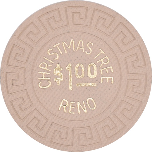 Christmas Tree Casino Reno Nevada $1 Chip 1963