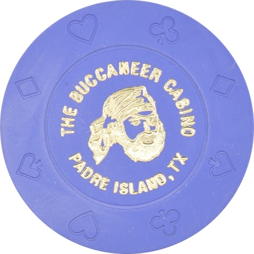 The Buccaneer Fantasy Casino Padre Island Texas $5 Chip