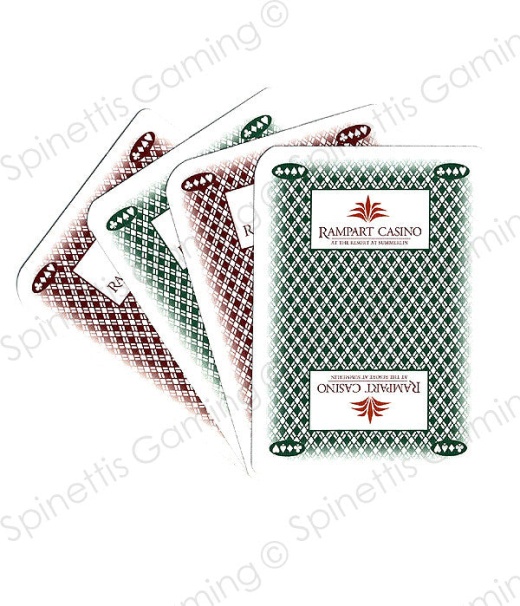 Rampart Casino Las Vegas Used Playing Card Deck