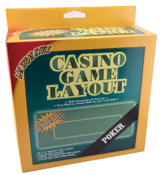 Premium Poker Layout by Spinettis Gaming Supplies