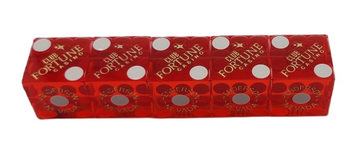 Club Fortune Casino Henderson Nevada Used Stick Of Dice