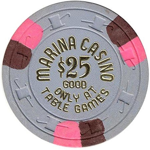 Marina Casino Las Vegas Nevada $25 Chip 1980