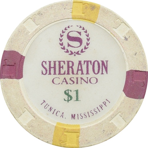 Sheraton Casino Tunica Ms $1 Chip