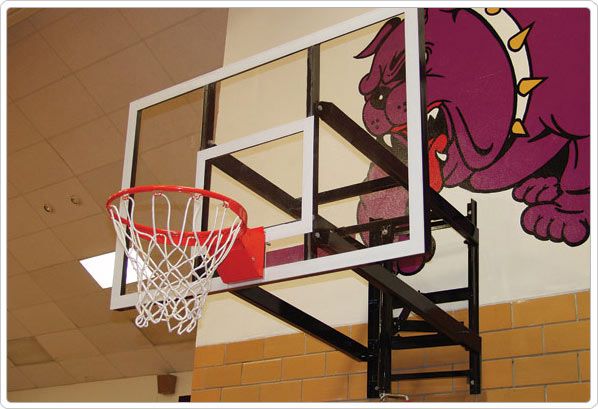 SportsPlay Wall Mount Basketball Set - Basketball Equipment