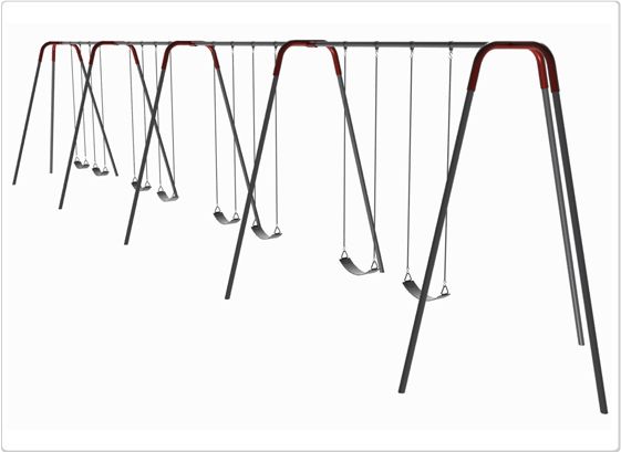 SportsPlay 10' Modern Tripod Swing: 8 Seats - Playground Swing Set