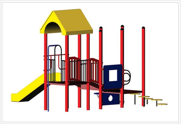 SportsPlay Amy Modular Play Structure - Playground Equipment