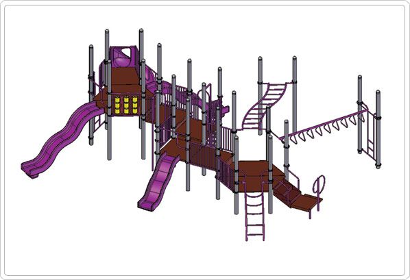SportsPlay Katherine Modular Play Structure - Playground Equipment