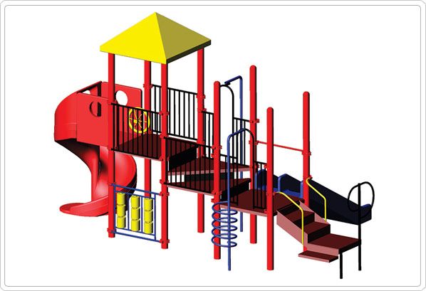 SportsPlay Richard Modular Play Structure - Playground Equipment