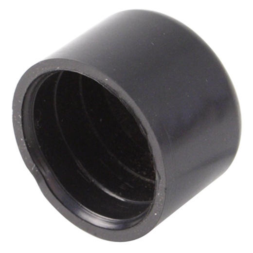 Round Plastic End Cap, 1"