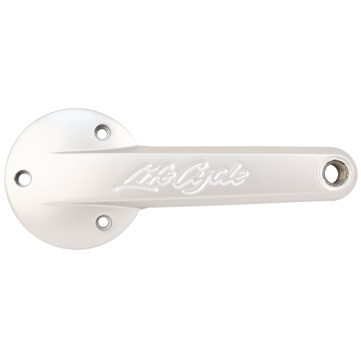 Arctic Silver Right Crank Arm for Life Fitness Upright and Recumbent Bikes