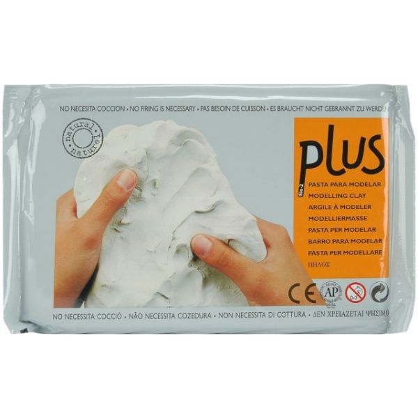 Plus Natural Self-Hardening Clay 2.2Lb