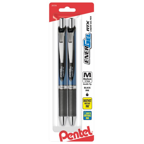 Pentel R.S.V.P. Black Med Point Ballpoint Pen