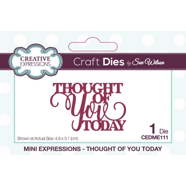 Creative Expressions Craft Dies By Sue Wilson