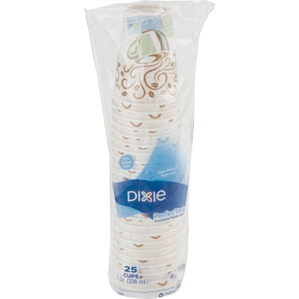 Dixie Perfectouch 8 Oz Paper Coffee Cups