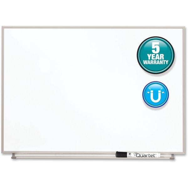 Quartet Matrix Magnetic Marker Dry-Erase Board, 23" X 16", Aluminum Frame With Silver Finish