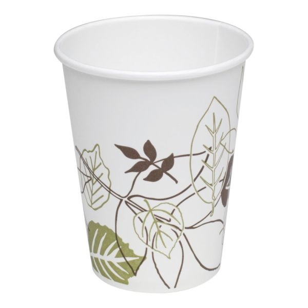 Dixie Pathways Paper Hot Cups, For Small Lids, 50 Cups Per Pack