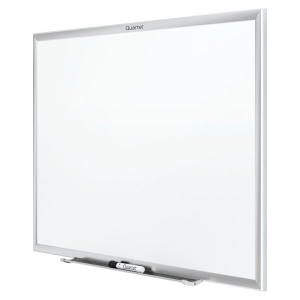 Quartet Classic Magnetic Dry-Erase Whiteboard, 60" X 36", Aluminum Frame With Silver Finish