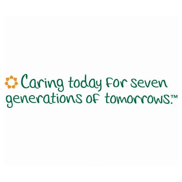 Seventh Generation 100% Recycled Napkins, 1-Ply, 11 1/2 X 12 1/2, White, 250/Pack, 12 Packs/Carton