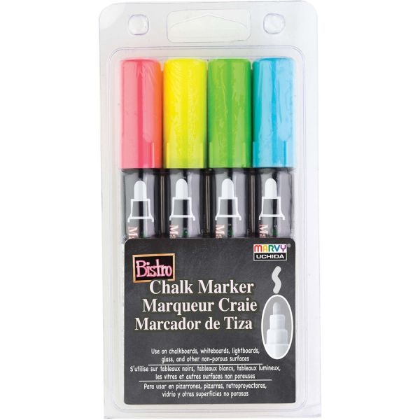 Marvy Uchida Bistro Erasable Chalk Markers