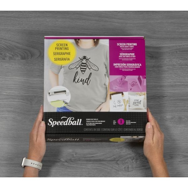 Beginner Screen Printing Craft Vinyl Kit - Speedball Art