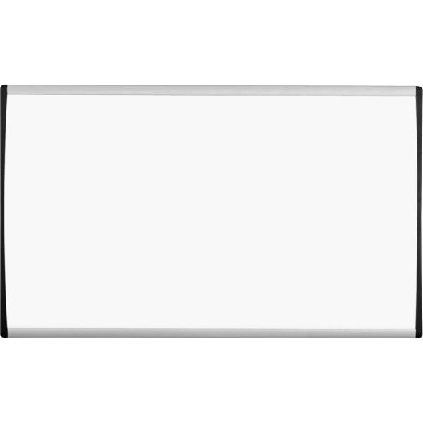 Quartet Arc Magnetic Dry-Erase Cubicle Whiteboard, 18" X 30", Aluminum Frame With Silver Finish
