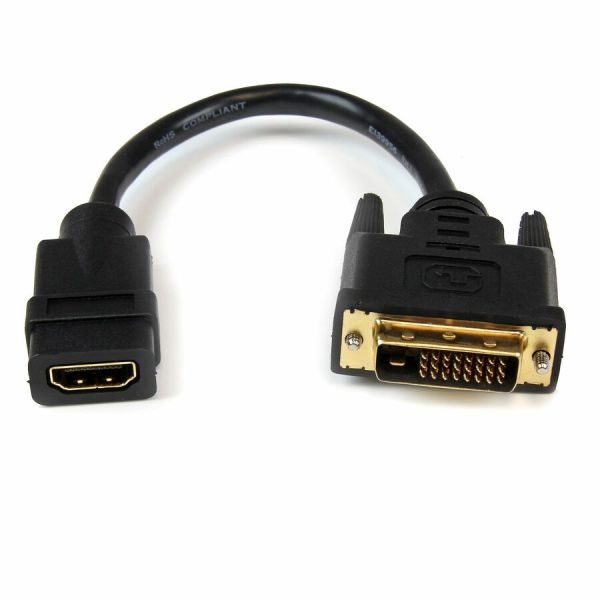 8In Hdmiâ To Dvi-D Video Cable Adapter - Hdmi Female To Dvi Male
