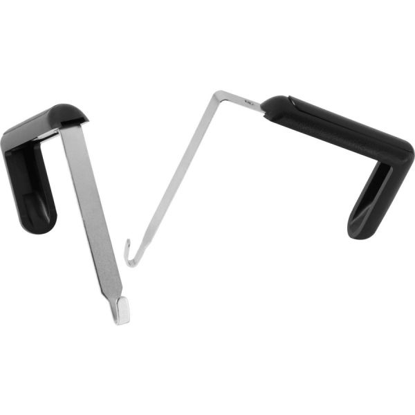 Quartet Adjustable Cubicle Hangers, For 1.5" To 3" Thick Partition