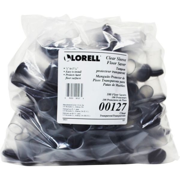 Lorell Clear Sleeve Floor Protectors