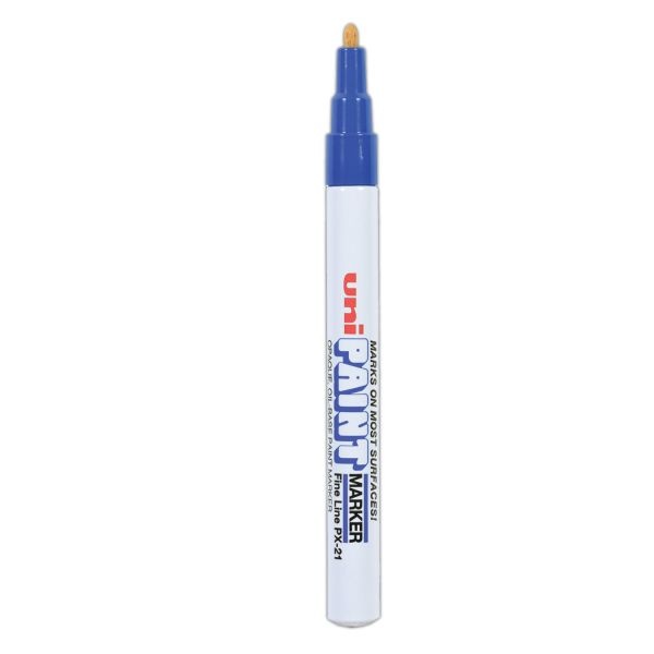 Uni-Paint Permanent Marker, Fine Bullet Tip, Blue