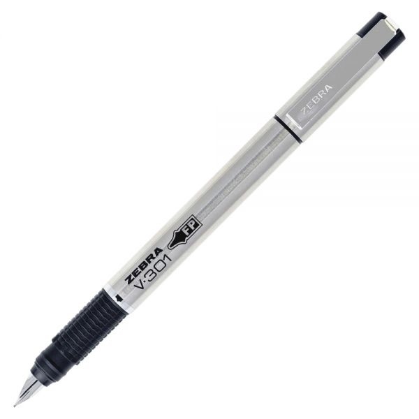 Zebra Pen V-301 Stainless Steel Fountain Pens