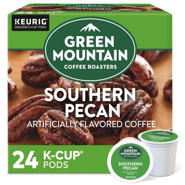 Green Mountain Coffee K-Cups, Southern Pecan, Light Roast, 24 K-Cups