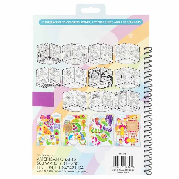 Colorbok Make It Colorful! 3D Coloring Book