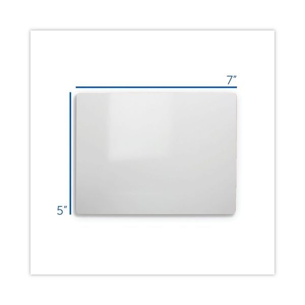 Flipside Two-Sided Dry Erase Board, 7 X 5, White Front/Back Surface, 24/Pack