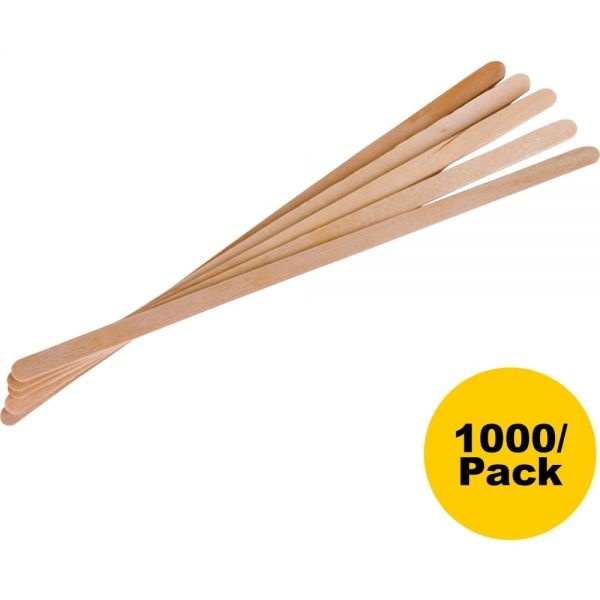 Eco-Products Wooden Stir Sticks, 7", 1,000/Pack