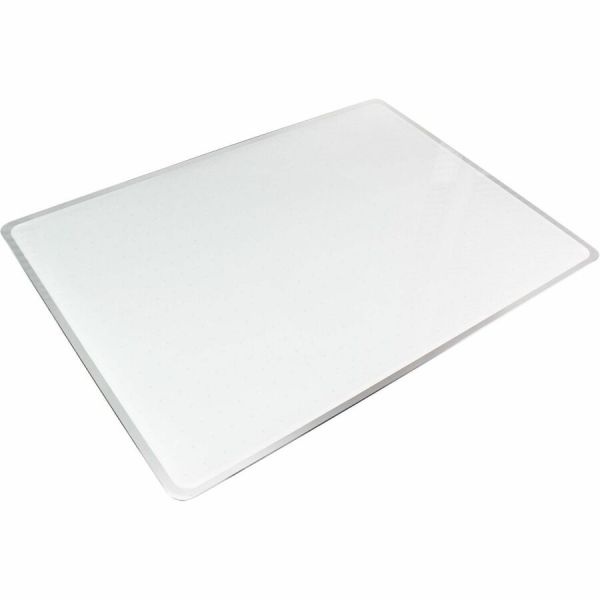 Viztex Glacier White Multi-Purpose Grid Glass Dry Erase Board 24" X 36"