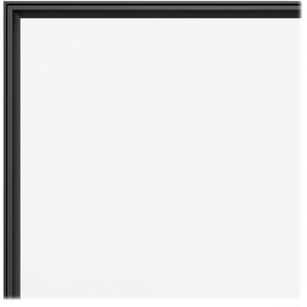 Quartet Fusion Nano-Clean Magnetic Whiteboard, 96 X 48, Black Frame