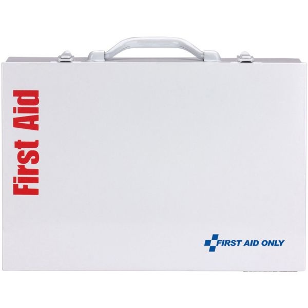 First Aid Only Ansi 2015 Class B+ Type I And Ii Industrial First Aid Kit For 75 People, 446 Pieces, Metal Case