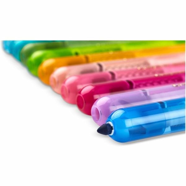 Crayola Clicks Retractable Markers (10ct), Washable Markers for